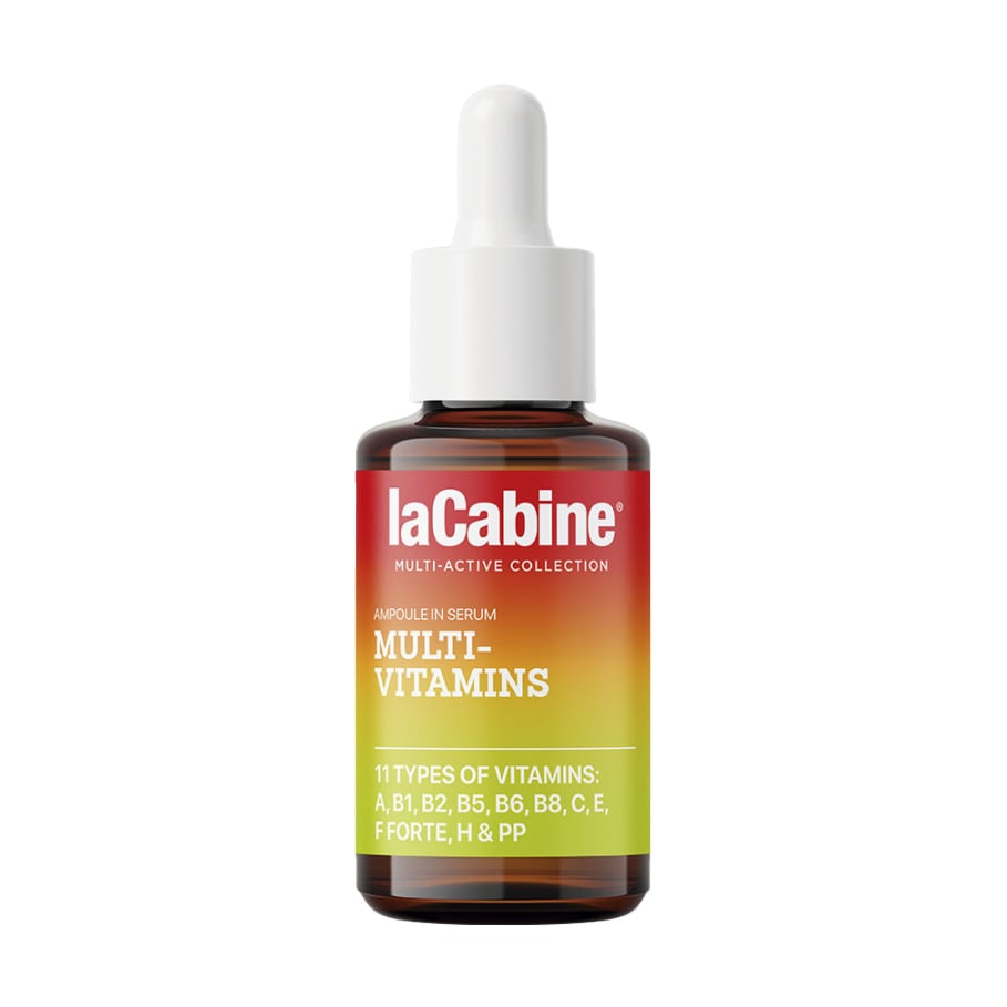 Мультивітамінна сироватка для обличчя La Cabine Multi-Vitamins Ampoule In Serum з комплексом 11 вітамінів, 30 мл