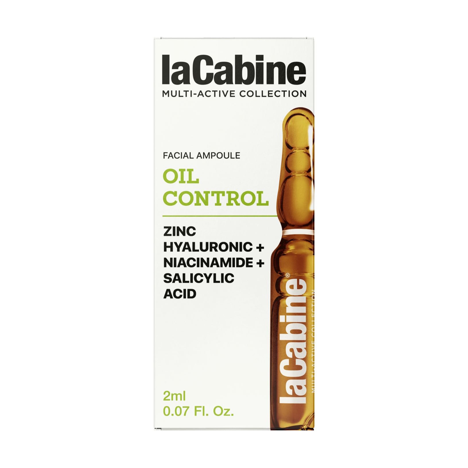 Сироватка для обличчя La Cabine Oil Control Facial Ampoule, 2 мл